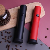 카페 밀크 커피용 전기 우유거품기, 블랙