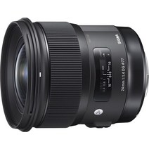 SIGMA 광각 렌즈 Art 0.9인치(24mm) F1.4 DG HSM, 단품 + 소니 E용