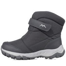발 편한 등산화 겨울 남성 부츠 방수 따뜻한 모피 눈 발목 신발 야외 하이킹 패션 코튼 미끄럼