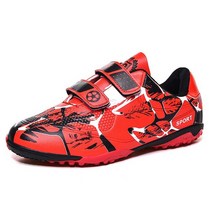 육상 스파이크 화 신발 패션 실내 아이 파란색 미끄럼 방지 디자이너 pu 훈련 축구 클리트 zapatillas de deporte