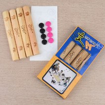 고급 윷놀이세트 보드게임 명절 전통놀이 윷판 말, 소, 소
