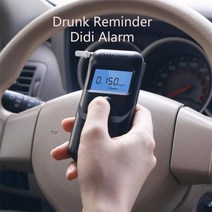 Lydsto 알코올 테스터 휴대용 디지털 음주 측정기 LCD 디스플레이 미니 미터 부는 감지기, 01 Black