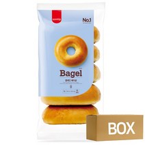 (냉동) 삼립 플레인 베이글 500g X 5봉 1박스/베이커리/빵/어린이간식, 1