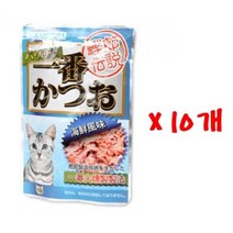 펫모닝 카네토라 해물맛 파우치 60g 10개 고양이간식, 간식 맛, 1개