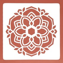 스텐실 도안 만다라 B-08-090