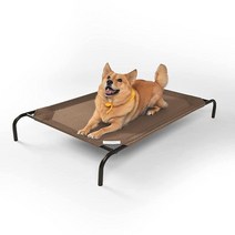 Coolaroo 반려동물 쿨링 메시 시원한 여름 침대 브런즈윅 그린 라지, Terracotta, Terracotta_Medium