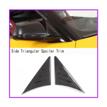 도요타 부품 악세사리 도요타 수프라용 사이드 삼각 스포일러 트림 리얼 백미러, 한개옵션0