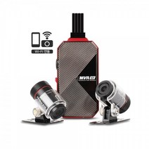 지넷 바이크 블랙박스 128G 2년AS 오토바이 2채널 방수 스마트폰연동 MVR G1, 지넷 MVR 바이크블랙박스 128G