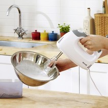 위즈웰 휘핑기 전동 베이킹 핸드믹서 거품기 핸드 믹싱기 제빵 자동 반죽기 휘핑기계 WSH-429