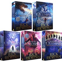 국내 퍼시잭슨 후속 5권 세트 올림포스의 영웅들 영어원서 Heroes of Olympus 음원제공