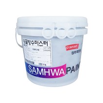 삼화페인트 슁글방수페인트 4kg, 적갈색