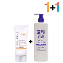안끈적이는 선 썬 크림 하또무기 시카 스킨 토너 닥토 번호 39771EA, 매직마일드선크림 1개_마유율무스킨500 1개