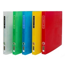 현풍)투명 프론티어 링화일(A4-40매.녹색-28개), 단품