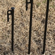 초보캠퍼 타프단조팩 블랙캠프팩 30cm1p 타프팩 캠핑용품 고정 휴양림