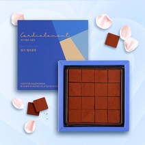 봄맞이 꼬르지엘모 수제 생 초콜릿 _유기농 우유로 만든 파베초콜릿, 다크