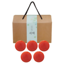 YB맘 수제 비누 명절 설선물세트 어성초 율무 유황 알로에 석류 레몬 비누, 석류비누 5개+새해 행운 선물박스