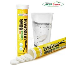 에버슬림 발포다이어트 가르시니아 4100mg 18정 12개 / 레몬맛, 단품