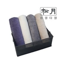 MDG5488 송월타월 코마 40수 무지 160g 40x80cm 5장 순면 100 (타올/수건/판촉/답례품)