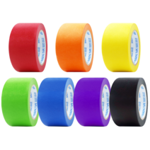(2개입) 마스킹테이프 7컬러 48mm x 10M, 황색, 2개