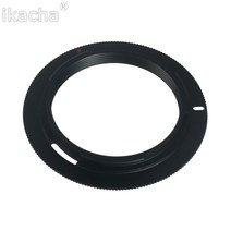 10pcs 알루미늄 M42 스레드 렌즈 PK 마운트 카메라 어댑터 펜탁스 K-3 II K7 K-S1 K-r K20D K100D, 한개옵션0