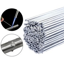 용접봉 롯드 Easy Low Temperature Melt Aluminum Welding Rods Weld Bars Cored Wire 2mm for Soldering N, 01 1.6mm 10 Pcs