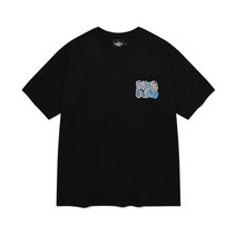 리트리버클럽 그래피티 RRC 티셔츠 블랙