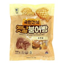 사조대림 사조 대림선 옛날붕어빵 슈크림 500g, 1개