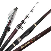 누리지아 도레미 이소 갯바위 찌낚시대 3-530, 선택완료