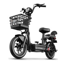 성인전기자전거 가성비좋은 전기자전거 전동자전거, 15AH, 01.약 45KM블랙