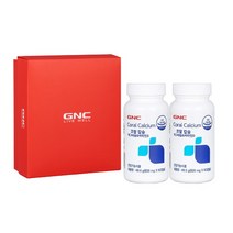지앤씨 AK분당점 GNC AK백화점 코랄칼슘 마그네슘&비타민D 세트(60캡슐x2개), Free