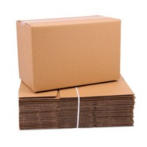 택배박스 다양한 상품포장 배송을 위한 포장 종이박스 골판지 선물 쇼핑몰 소포 종이 BOX, 3층 강화 반높이 상자_4호(350x190x230)