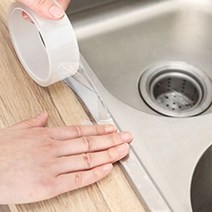씽크대 화장실 방수 테이프 물때 기름때 곰팡이 방지, 3cm, 본상품선택