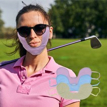 뉴 나스카 골프용 볼마스크 U자형 국산 자외선차단 얼굴 햇빛가리개 파크골프 편리, 퍼플