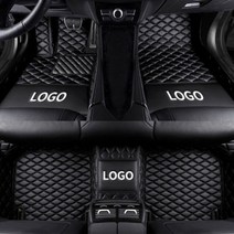 FeKoFeKo 자동차 바닥 매트 Kia Sorento 방수 2018 2017 2016, 검은 색, 1개