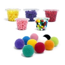 SA 컵케이스 솜방울 뿅뿅이 10mmX150개입, 혼합