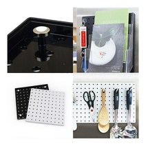 페그보 타공판 자석용 흰색 가방수납 아트보드