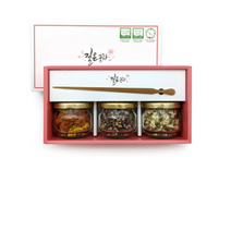 길은꽃차 메리골드 8g + 벚꽃 4g + 아카시아 5g + 차집게 + 쇼핑백 선물세트, 9세트