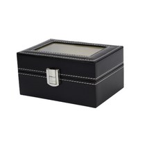 손목 시계 3구 가죽 보관함 거치대 케이스 정리함