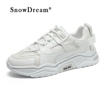 SnowDream 초경량 키높이 신발 통굽 신발 남성용 신발 캐주얼 신발 스포츠 신발 jlxd-HY1235