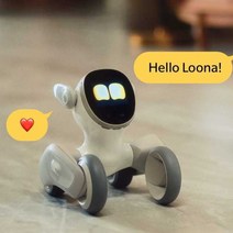 Loona 지능형 로봇 애완견 루나 애완용 반려 로봇개, 로봇독+충전기