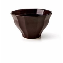 일본 도자기 브랜드 [Co-bo-no 코보노] POLYGON 폴리곤, 볼 L, 와인색