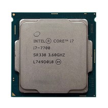 인텔 코어 i7-7700 쿼드 코어 Cpu 3.6GHz 8 스레드 LGA 1151 65W 14nm i7 7700 프로세서 PC 데스크탑 마더 보드 사용