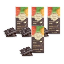 벤치 남아메리카 80퍼센트 코코아 다크 초콜릿 바 70g Venchi del Sur 80 Chocolate Extra Negro, 4팩