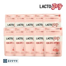 종근당건강 [본사직영] 락토핏 NEW 락토조이 유산균 구미 젤리 복숭아맛 (유산균젤리), 50g, 10개