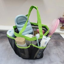 NAH771283수영가방 메쉬목욕가방 쇼핑백 손잡이 그린, 1