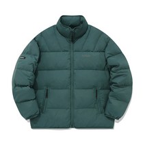 커버낫 패딩 RDS 커버라이트 스탠 카라 다운 점퍼 그린