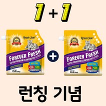 (1+1행사) 하이센 클린 먼지없는 고양이 벤토나이트 모래 4kg (오리지날), 무향