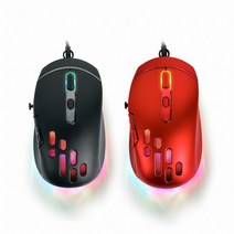 (정품) COX CM70 GYRO RGB 인체공학 마우스 (레드)