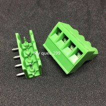 100 세트 2EDG 5.08mm 플러그 + 소켓 2P 3P 4P 5P 6P 7P 10P (90 도 구부러진 다리) 스플라이스 커넥터 터, 03 4P