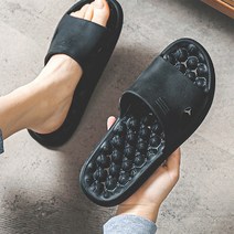 물때안끼는 화장실 슬리퍼 베란다 거실 미끄럼방지 실내화 물빠짐 욕실화, 옐로우(240-250mm)